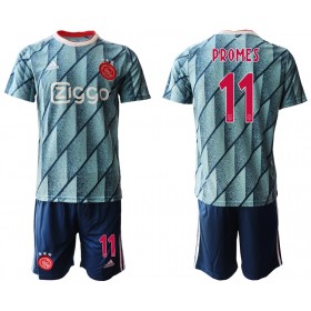 Divisa di Calcio Ajax Amsterdam Quincy Promes 11 Bambino Trasferta 2020-2021